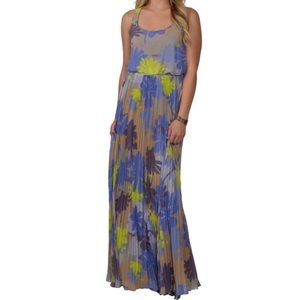 Jessica Simpson
Paneled & Pleated Maxi Dress
